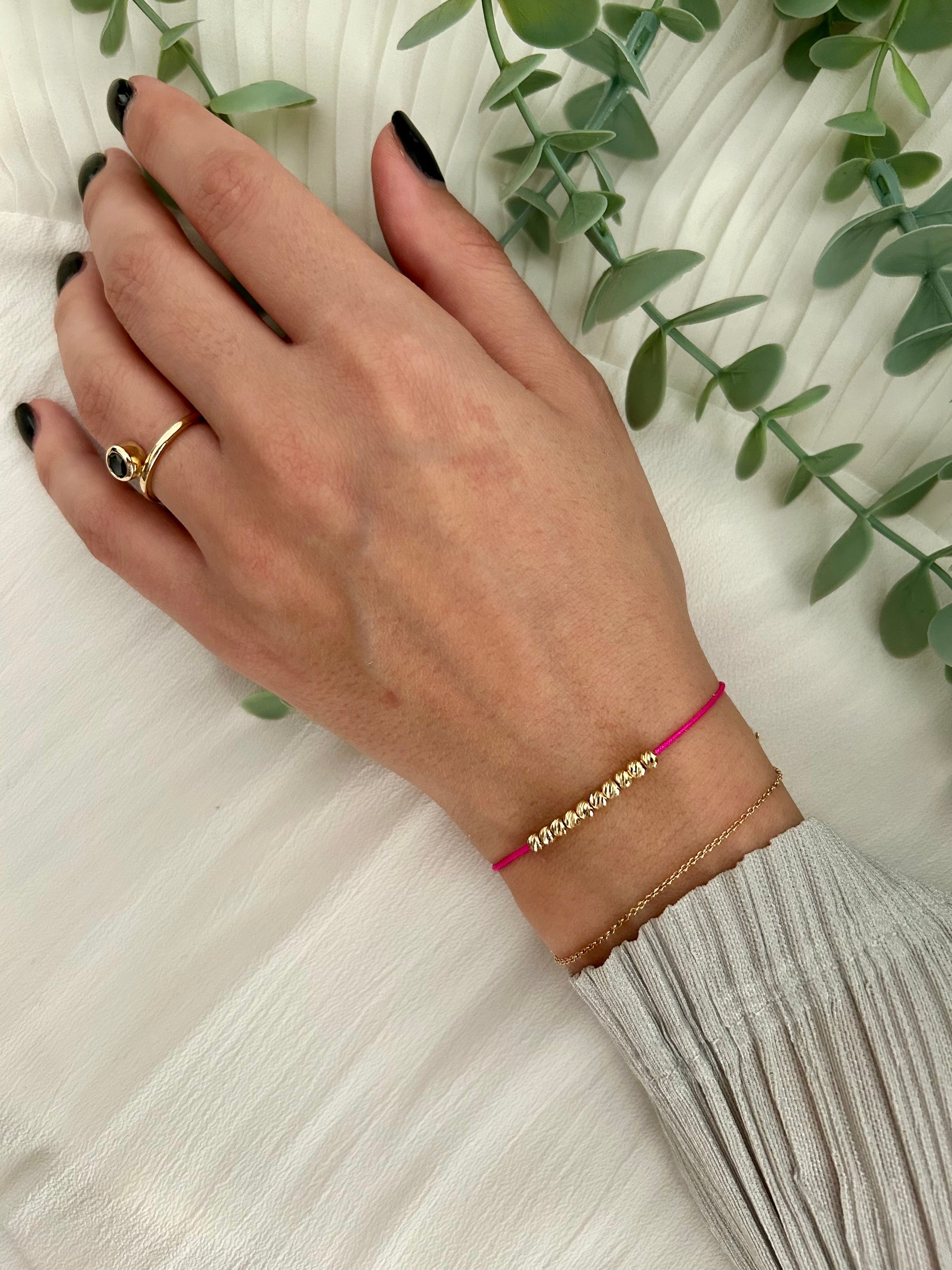 gold beaded stacking bracelets,14k Gold BEADS, Minimalist Wish Bracelet, Dainty Friendship Bracelet, Anniversary Gift for Her, Stacking Bracelet, waterproof bracelet, mothers day gift,gold beaded bracelet, 10th anniversary gift, surfer bracelet