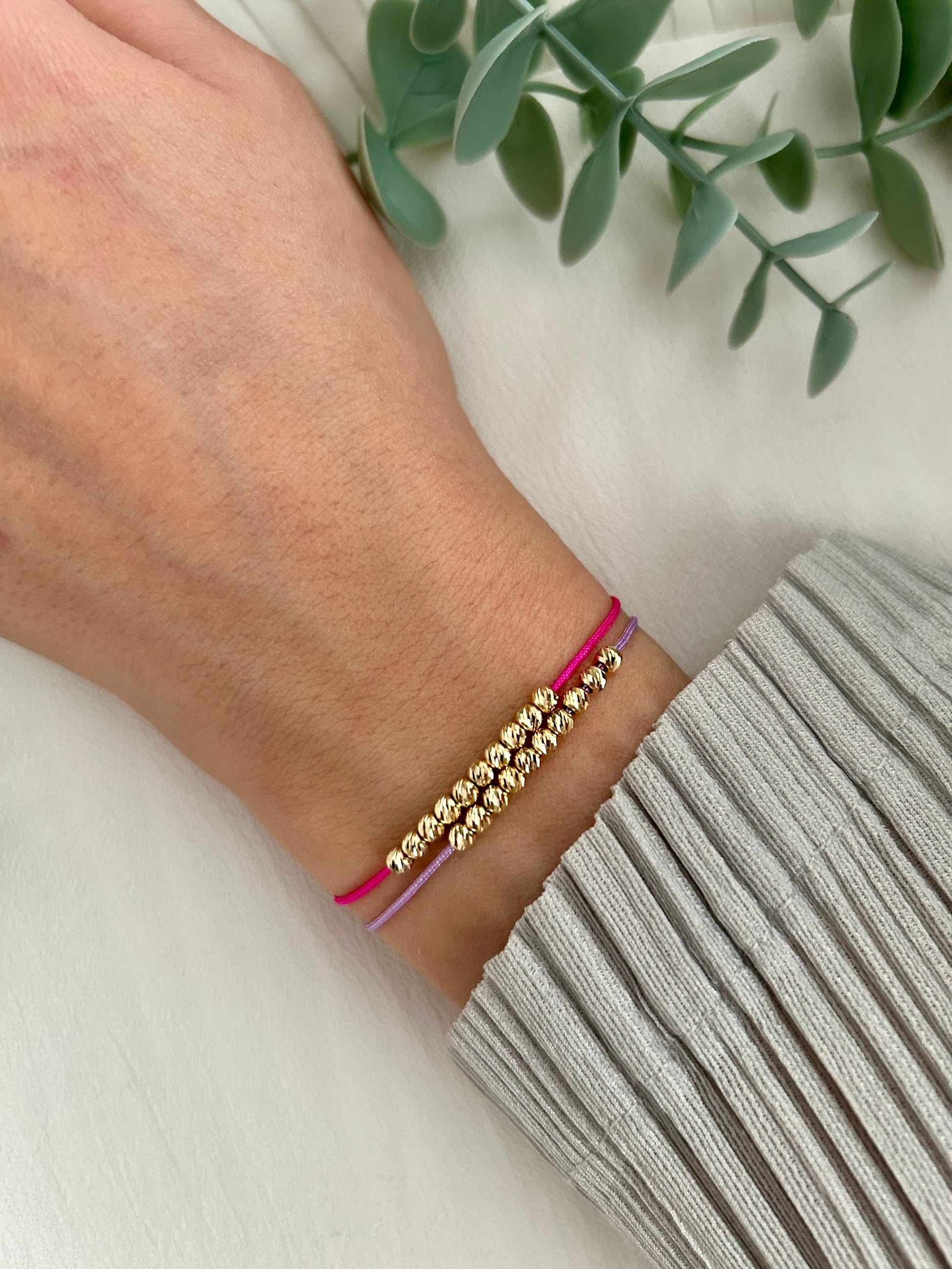 gold beaded stacking bracelets,14k Gold BEADS, Minimalist Wish Bracelet, Dainty Friendship Bracelet, Anniversary Gift for Her, Stacking Bracelet, waterproof bracelet, mothers day gift,gold beaded bracelet, 10th anniversary gift, surfer bracelet