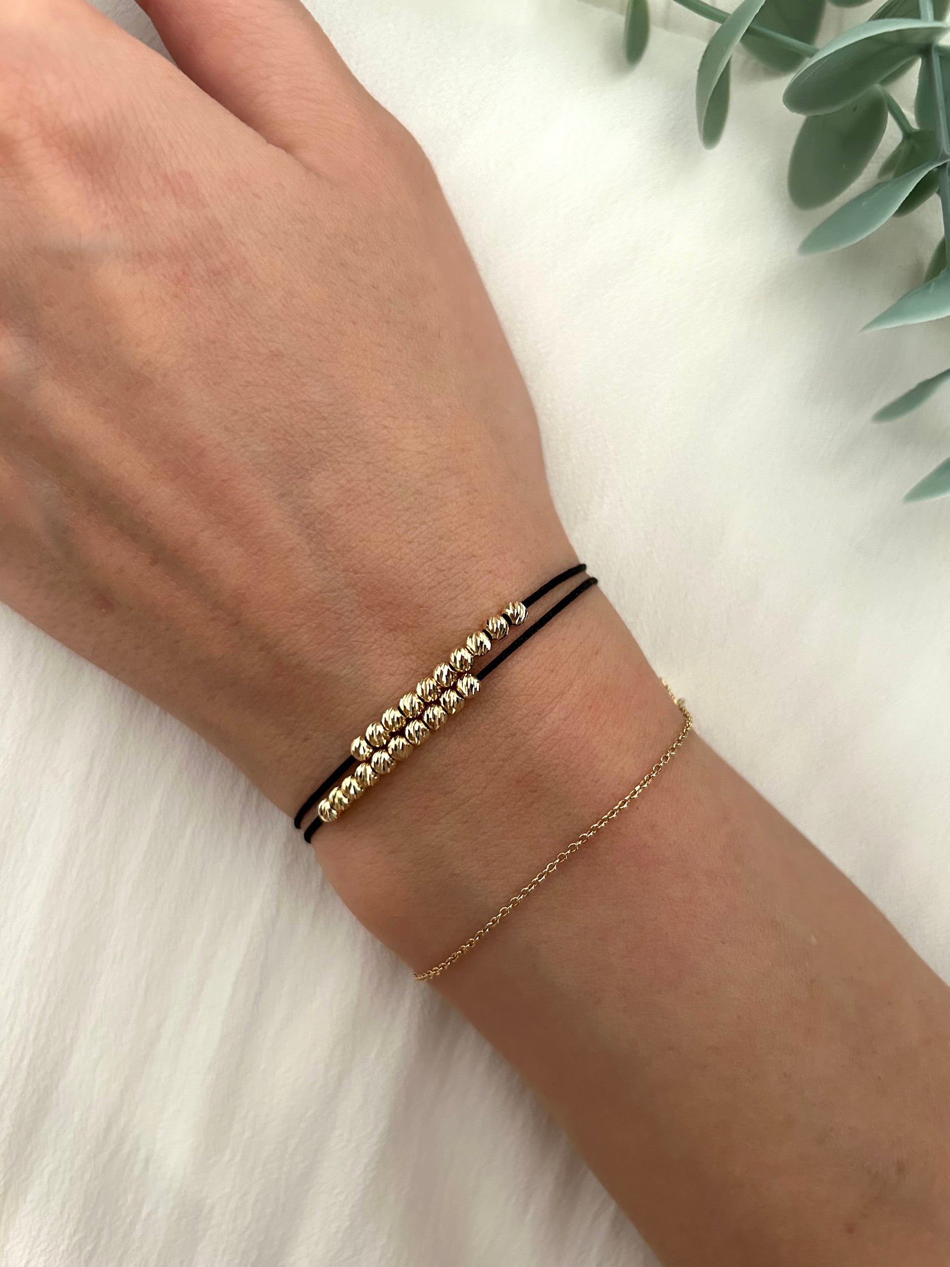 gold beaded stacking bracelets,14k Gold BEADS, Minimalist Wish Bracelet, Dainty Friendship Bracelet, Anniversary Gift for Her, Stacking Bracelet, waterproof bracelet, mothers day gift,gold beaded bracelet, 10th anniversary gift, surfer bracelet