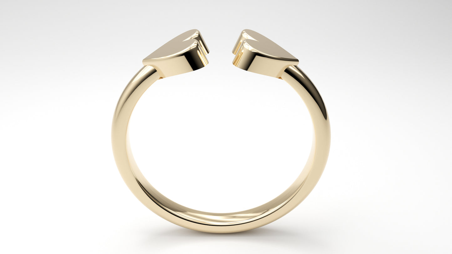 gold promise ring